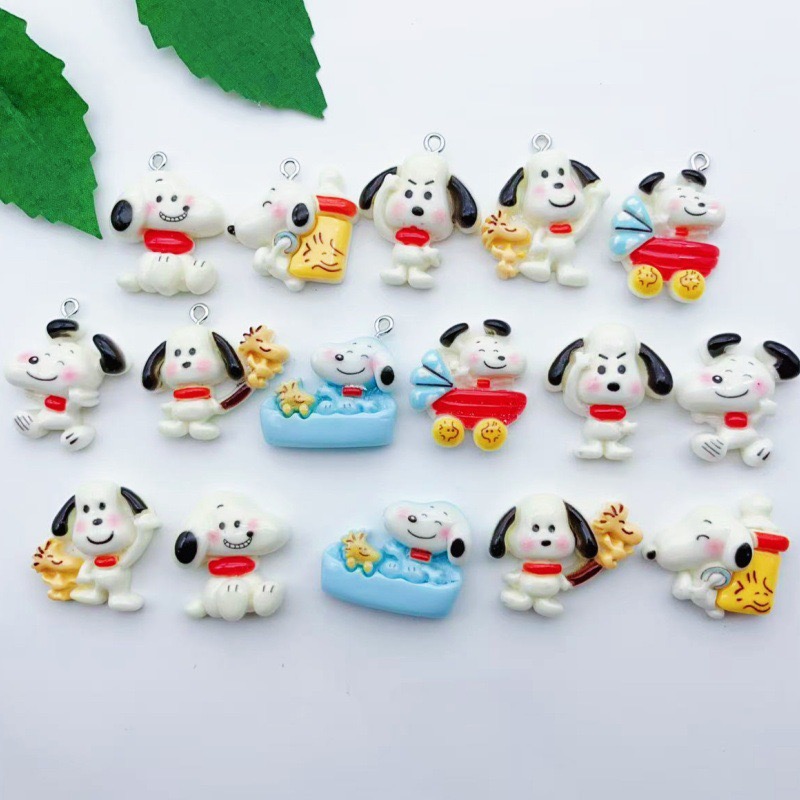 12pcs resin cartoon dog pendan – Jewelry Making Factory recenzja i cena