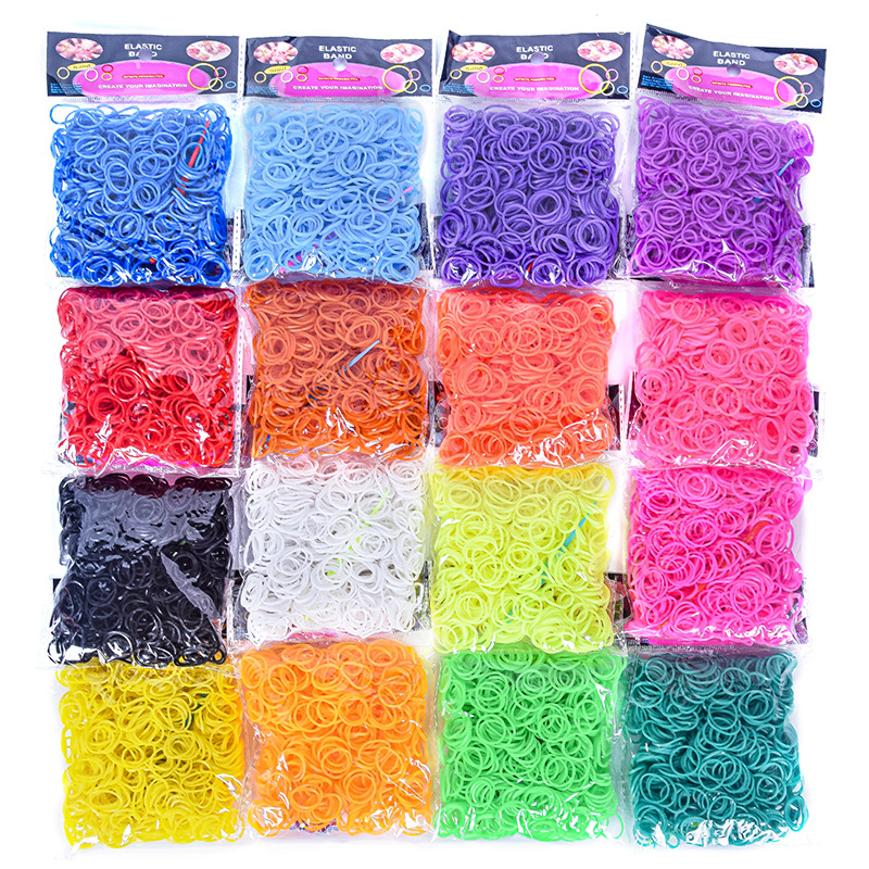 600 pieces Colorful Rubber Ban – Jewelry Making Workshops recenzja i cena