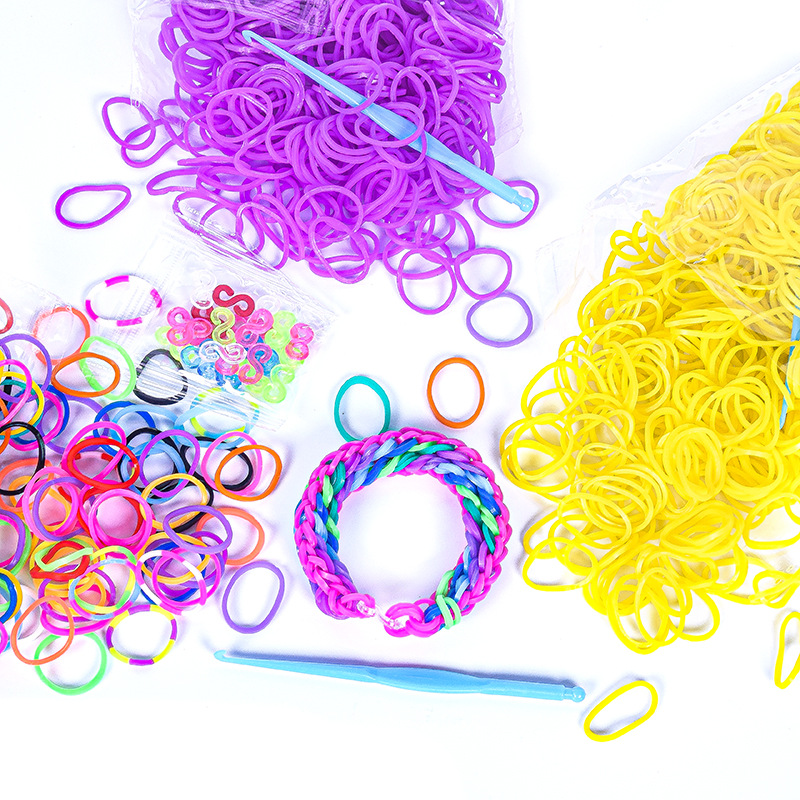 600 pieces Colorful Rubber Ban – Jewelry Making Workshops recenzja i cena