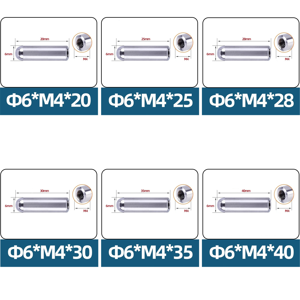 30/60PCS 304 SUS Internal Thre – Head Pin Assorted recenzja i cena