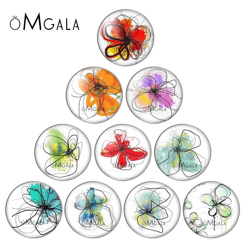 Mix Color Art Drawing Flowers  – Jewelry Making Drawing recenzja i cena