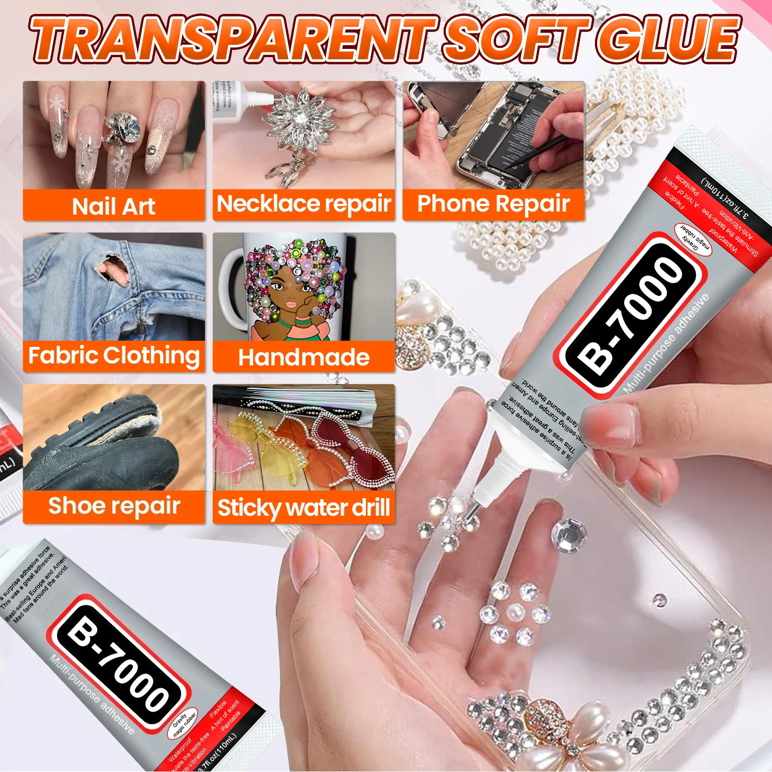 Super Glue B-7000 Loolifl 1-10 – Jewelry Making Supplies recenzja i cena