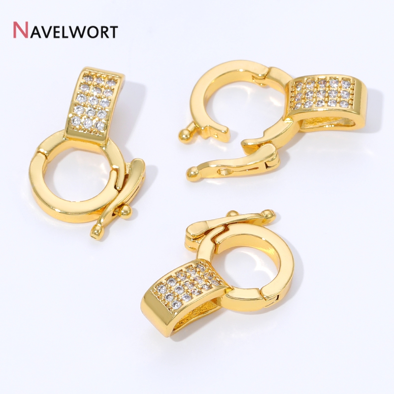 18K Gold Plated Brass Inlaid Z – Jewelry Making Supplies recenzja i cena