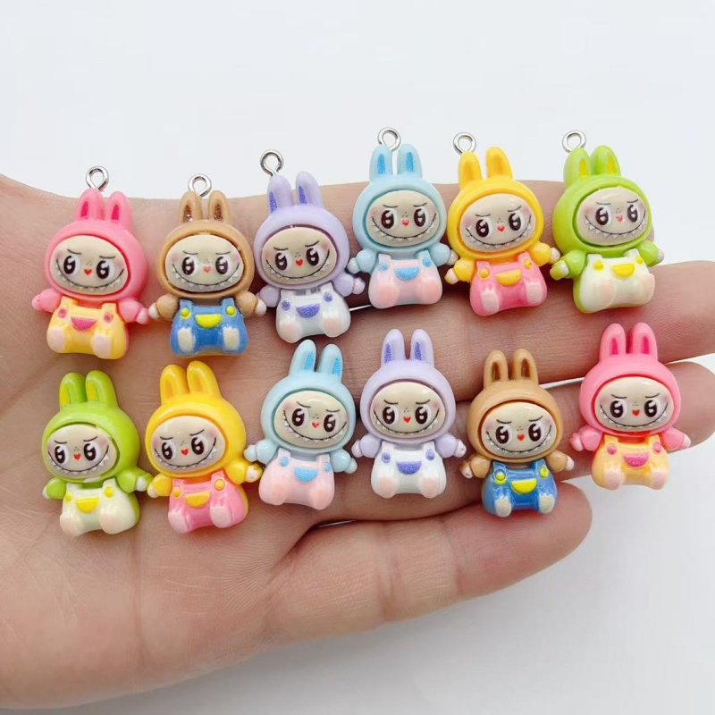 10Pcs Kawaii Rabbit Strawberry – Jewelry Making Factory recenzja i cena