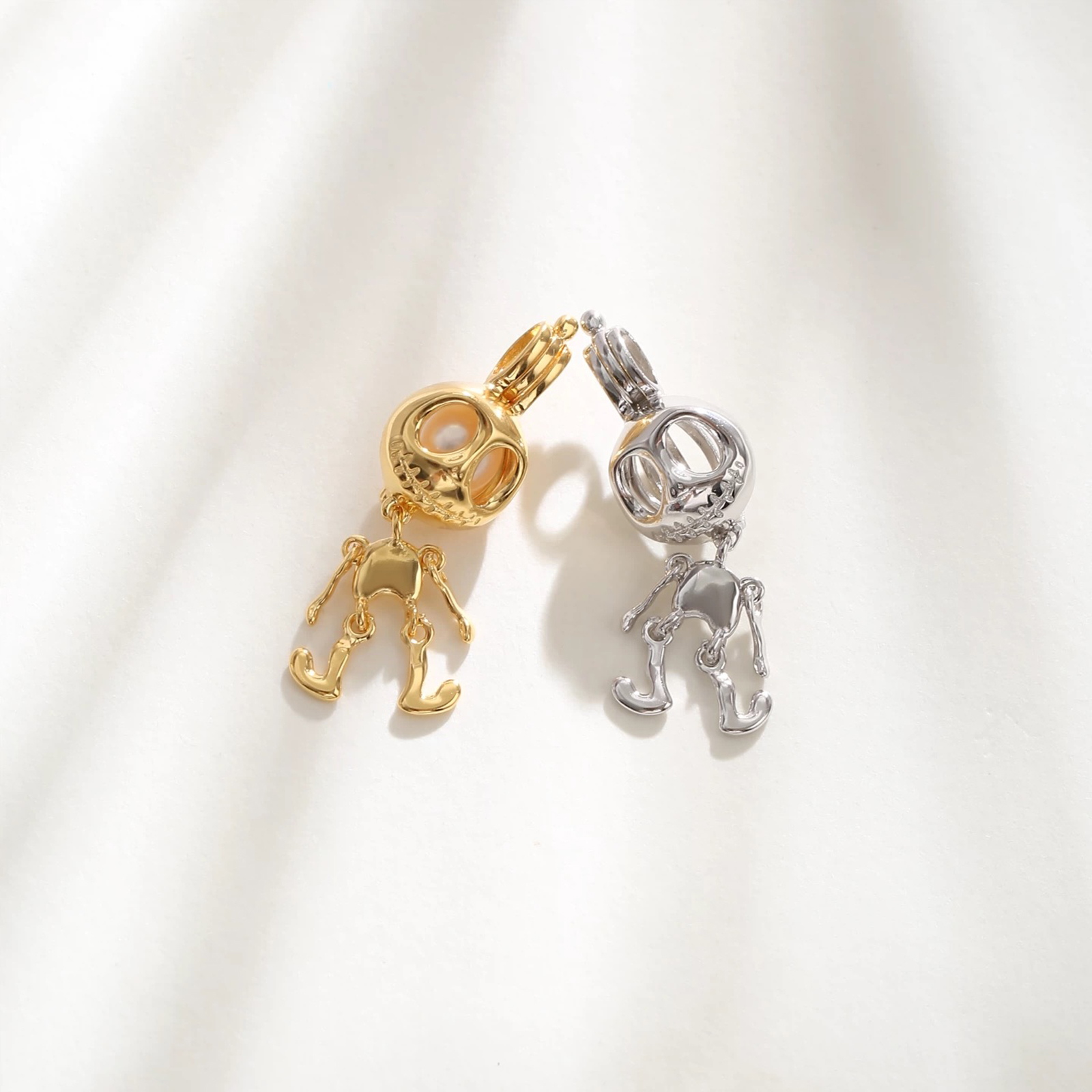 925 Sterling Silver Skeleton C – Jewelry Making Bali recenzja i cena