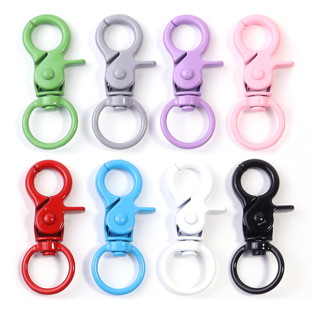 5Pcs/Lot Colorful Swivel Lobst – Jewelry Making A Ring recenzja i cena