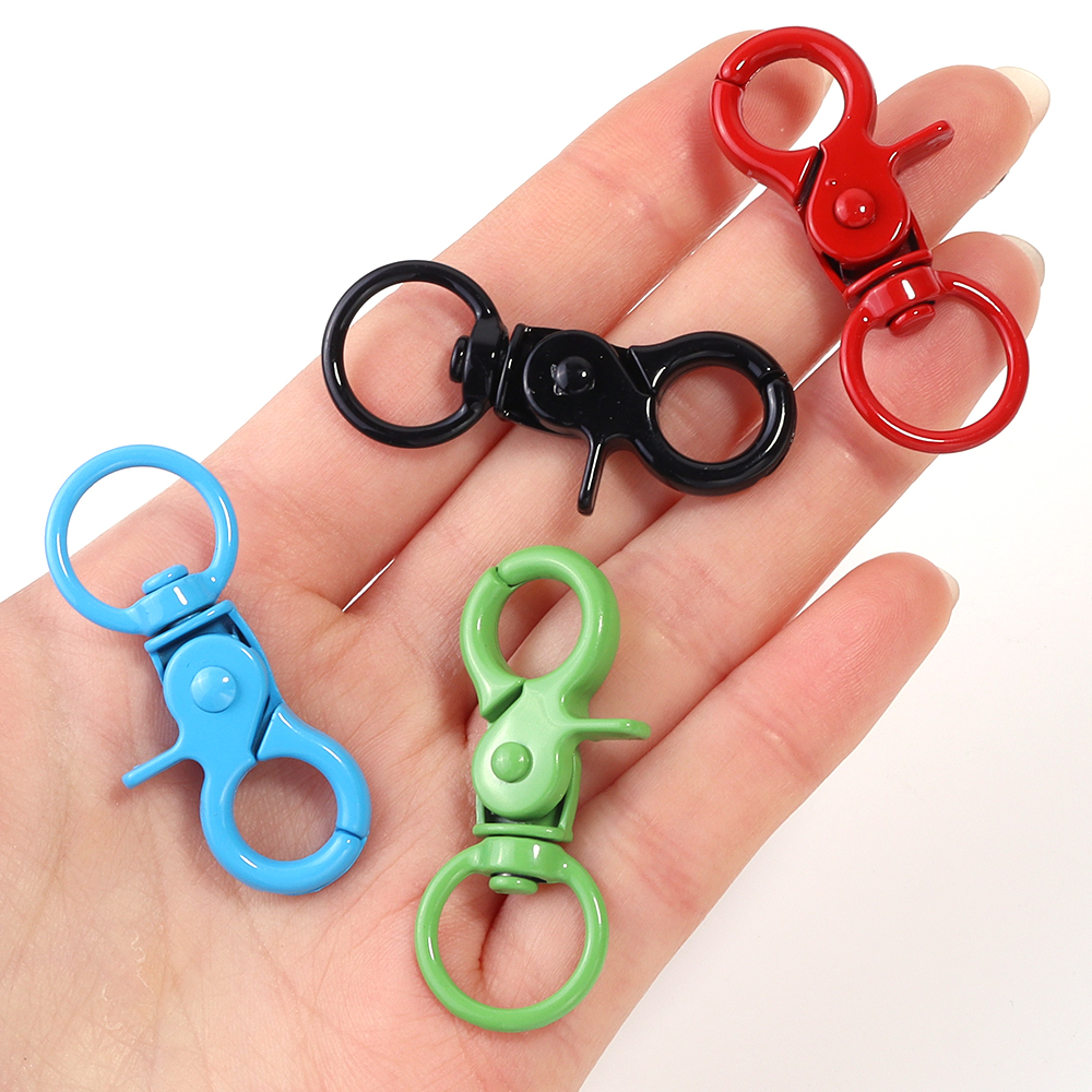 5Pcs/Lot Colorful Swivel Lobst – Jewelry Making A Ring recenzja i cena