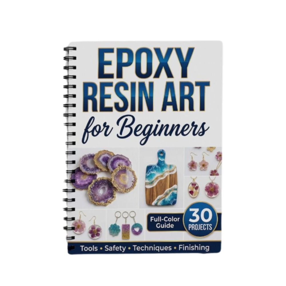 Step-by-Step Epoxy Resin Art H – Jewelry Making For Beginners Book recenzja i cena