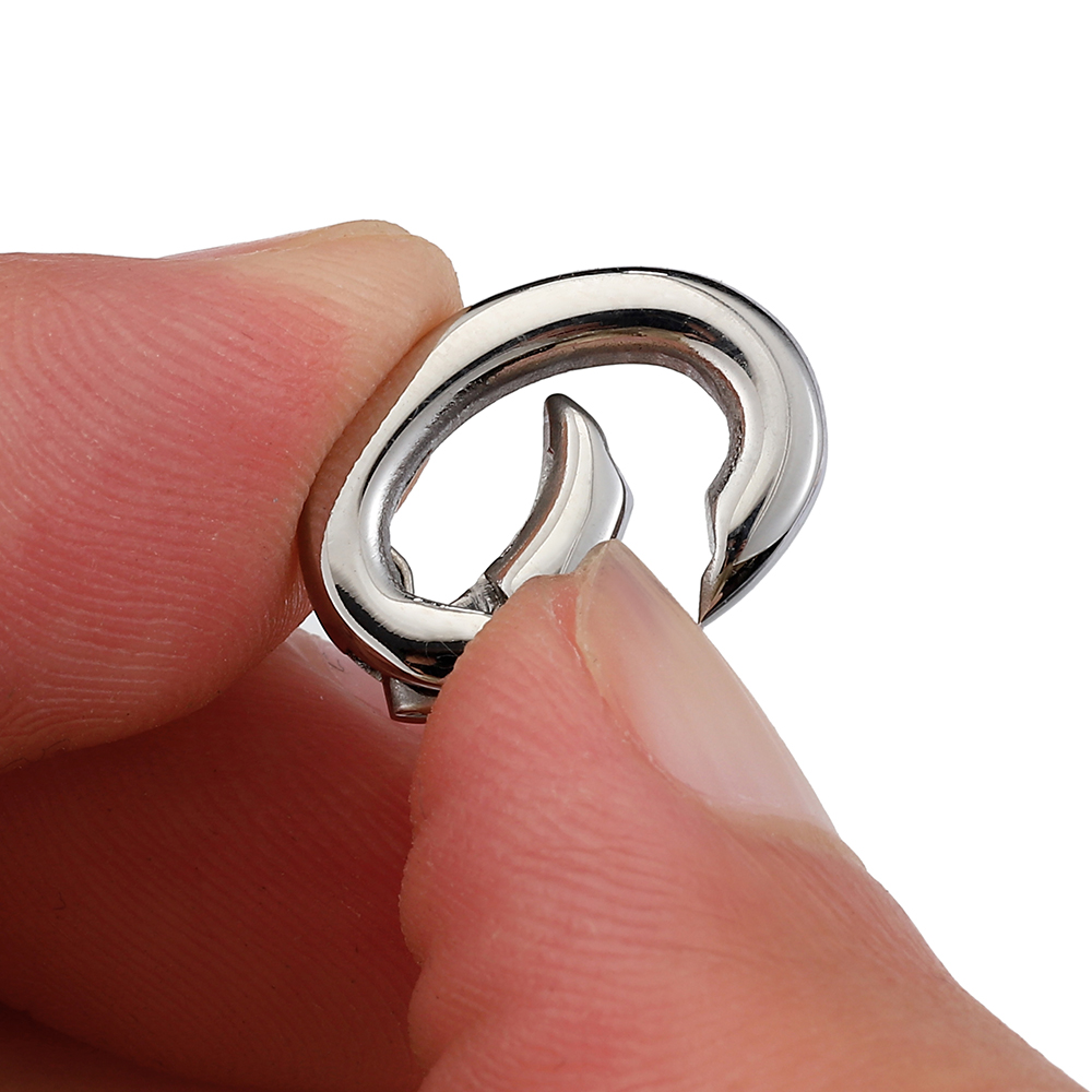 2pcs/1pc Stainless Steel Sprin – Jewelry Making A Ring recenzja i cena