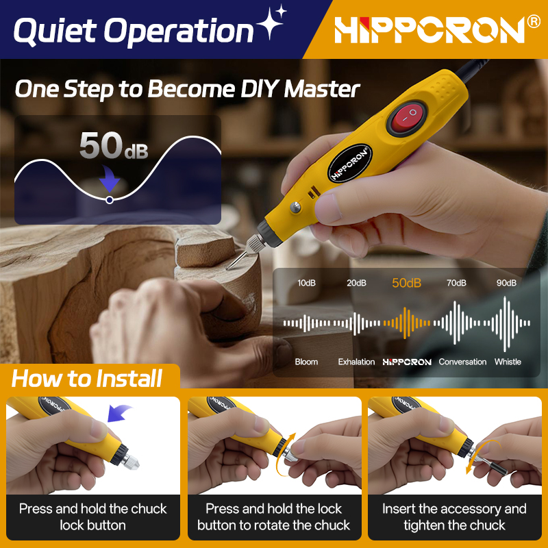 Hippcron Mini Handheld Electri – Jewelry Making Drill recenzja i cena