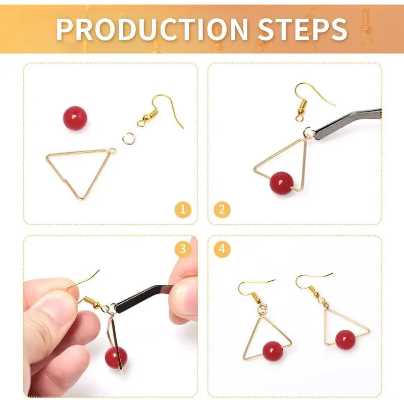 100/500pcs DIY Earring Finding – Jewelry Making Factory recenzja i cena
