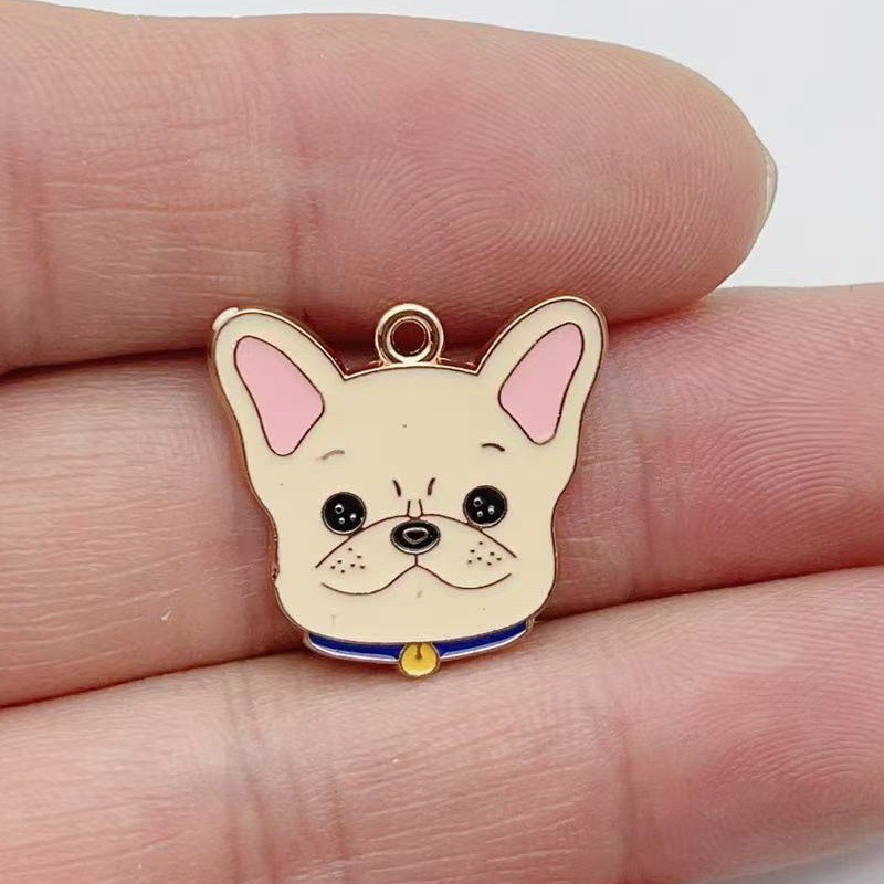 12pcs cartoon pet spotted dog  – Jewelry Making Factory recenzja i cena