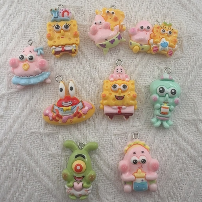 10pcs cartoon resin pendant, D – Jewelry Making Factory recenzja i cena
