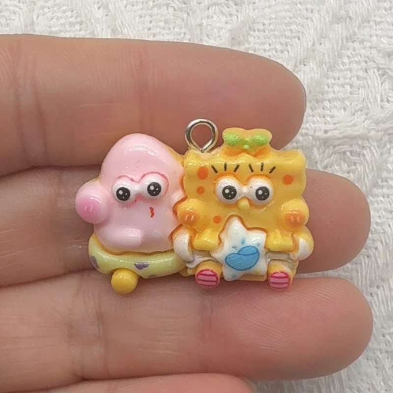 10pcs cartoon resin pendant, D – Jewelry Making Factory recenzja i cena