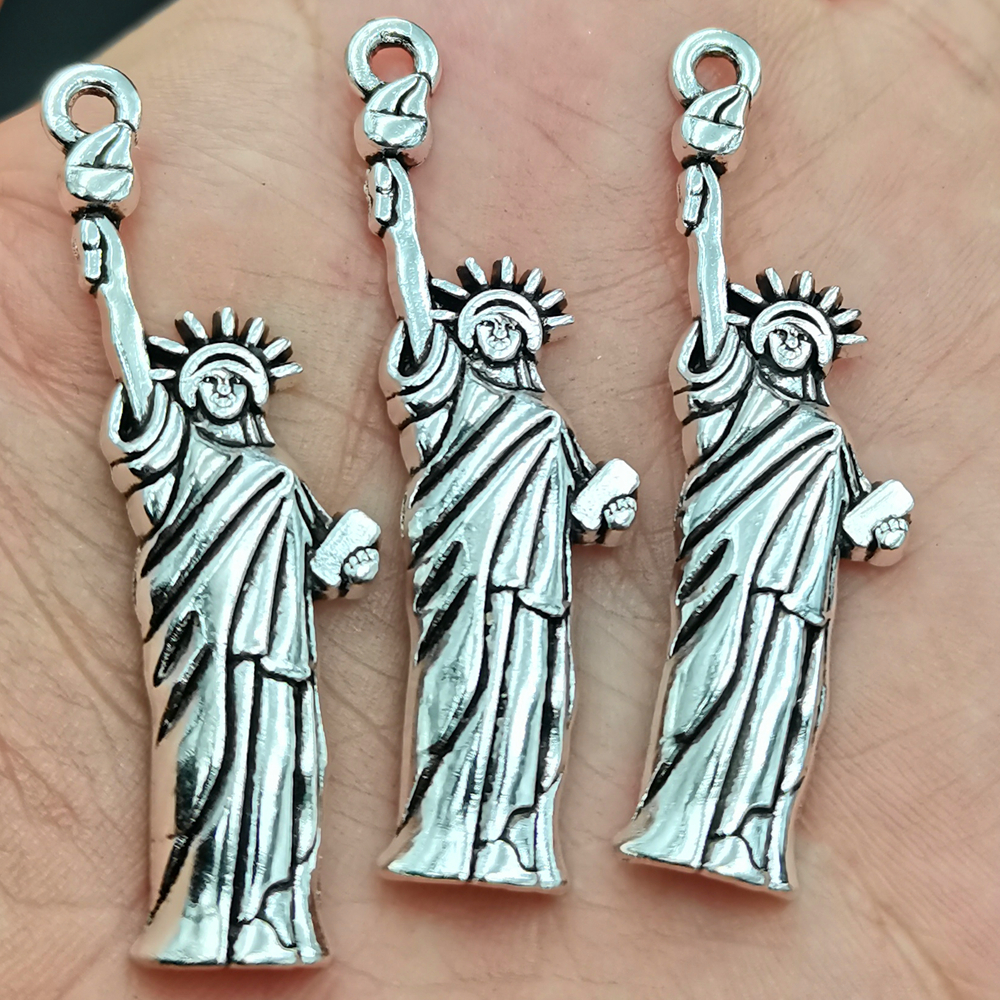 Antiquing 10pcs Statue Of Libe – Jewelry Making New York recenzja i cena