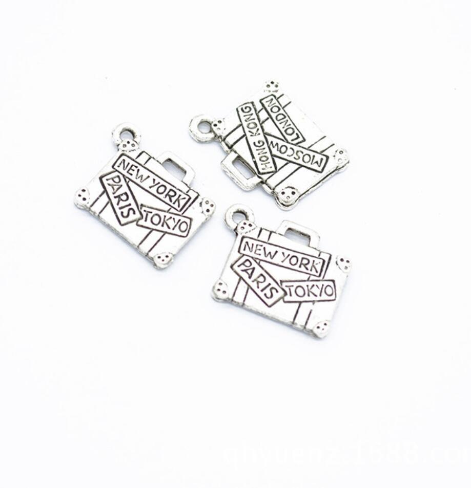 150pcs Charms Travel Bags New  – Jewelry Making New York recenzja i cena