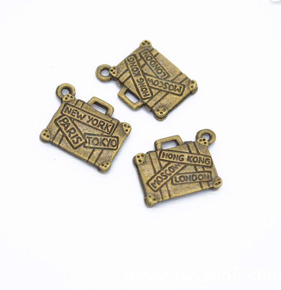 150pcs Charms Travel Bags New  – Jewelry Making New York recenzja i cena