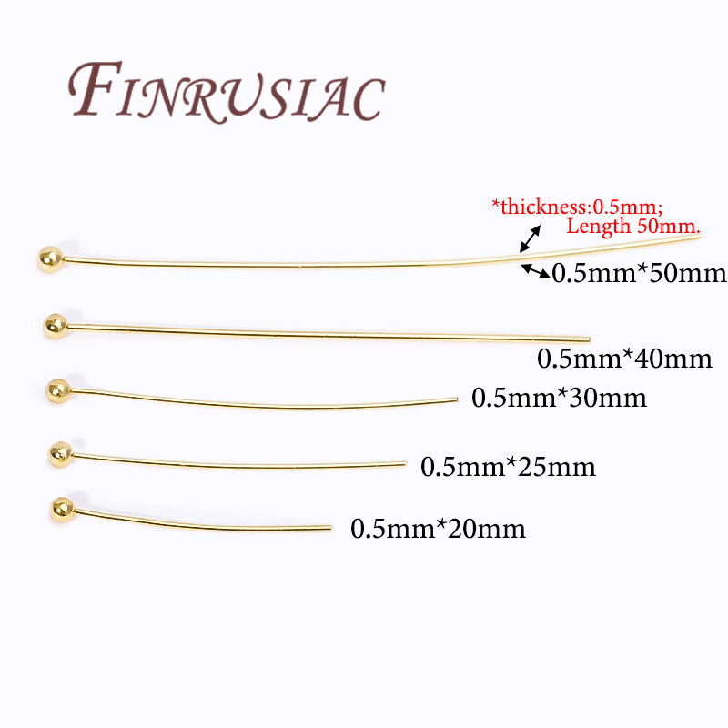 50Pcs 20-50mm Gold Plated Pins – Jewelry Making Drill recenzja i cena
