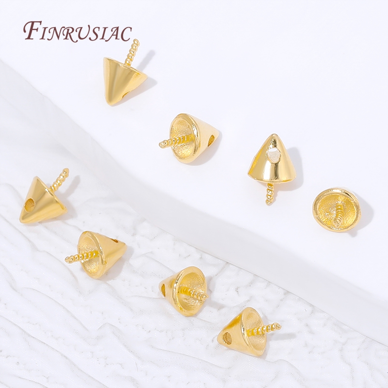 18K Gold Plated Cone Screw Pea – Jewelry Making Drill recenzja i cena