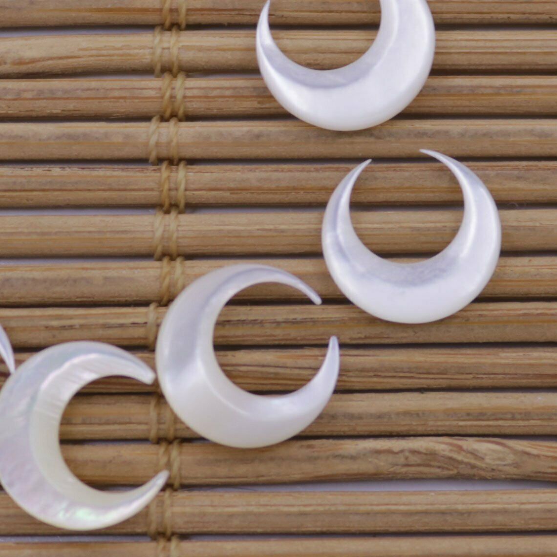 10 PCS Nail 3D Art Moon Shape  – Jewelry Making Drill recenzja i cena