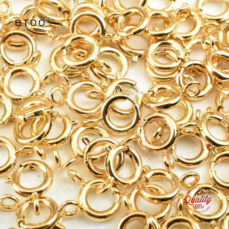 14K Gold Filled Spring Ring Cl – Jewelry Making Supplies recenzja i cena