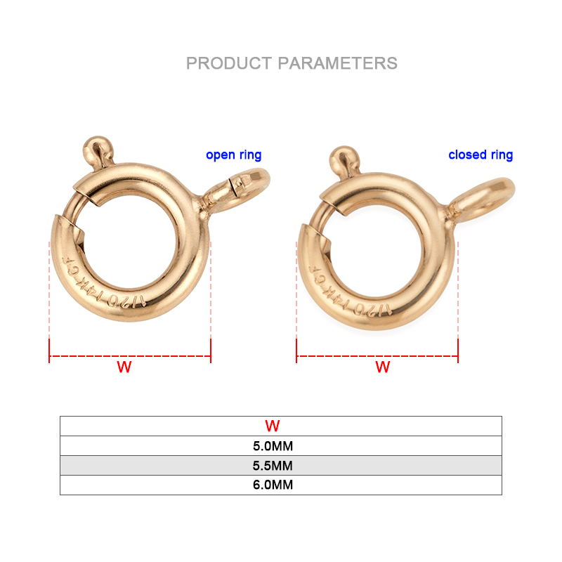 14K Gold Filled Spring Ring Cl – Jewelry Making Supplies recenzja i cena