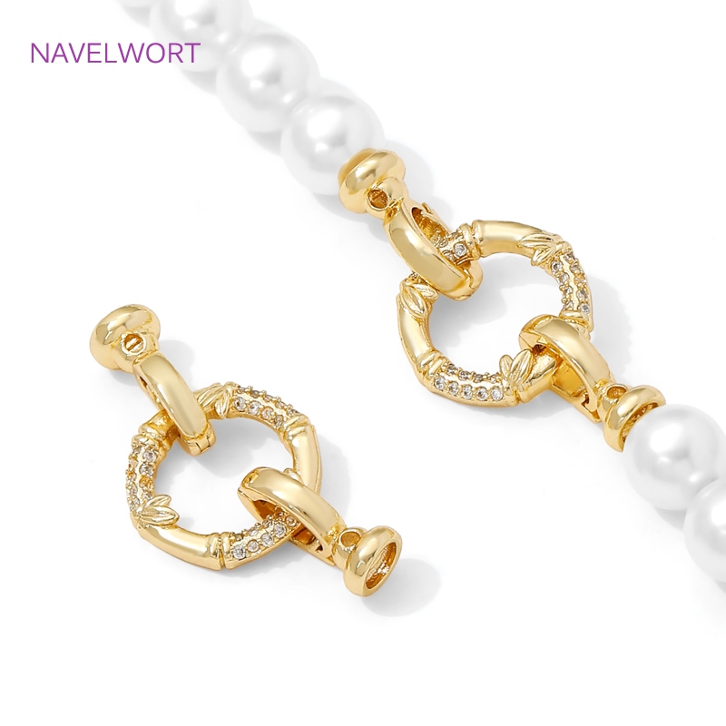 1/2Pcs 14K Gold Plated Pearl C – Jewelry Making Supplies recenzja i cena