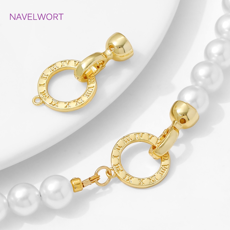 1/2Pcs 14K Gold Plated Pearl C – Jewelry Making Supplies recenzja i cena