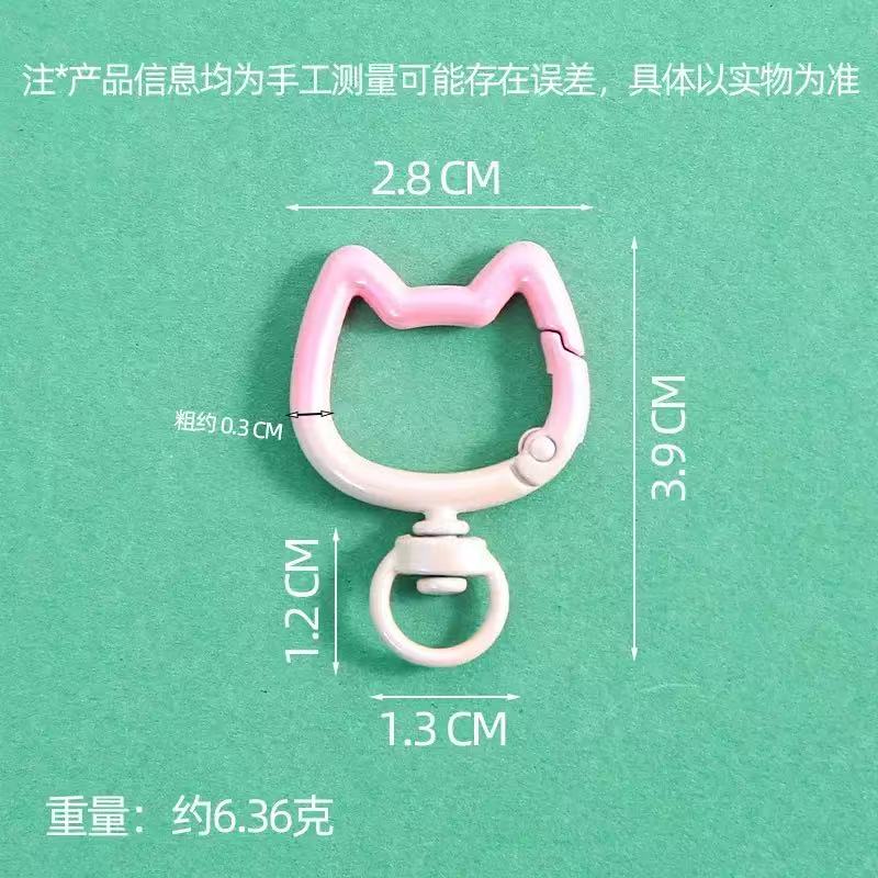 5-10PCS Gradient Cute Cat Clas – Jewelry Making Supplies recenzja i cena