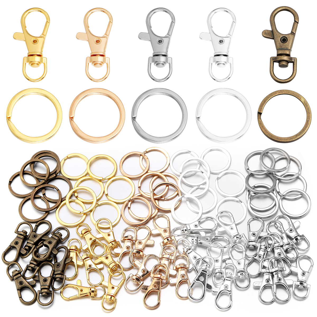 10Sets Alloy Swivel Lobster Cl – Jewelry Making A Ring recenzja i cena