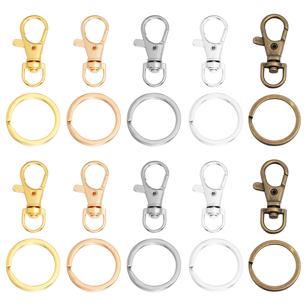 10Sets Alloy Swivel Lobster Cl – Jewelry Making A Ring recenzja i cena