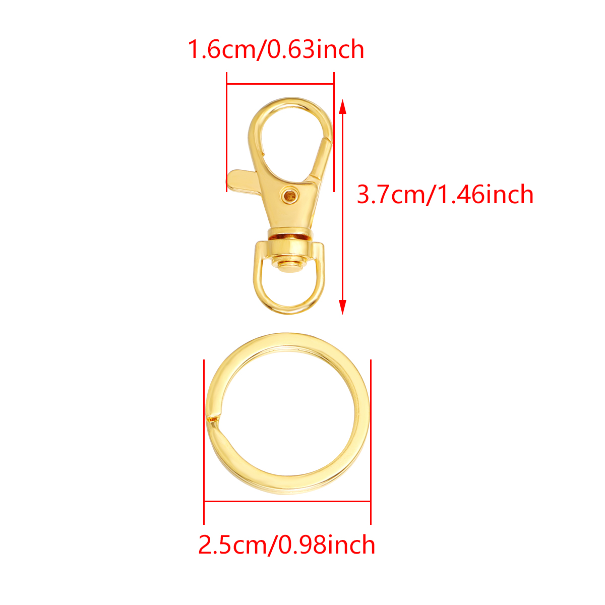 10Sets Alloy Swivel Lobster Cl – Jewelry Making A Ring recenzja i cena