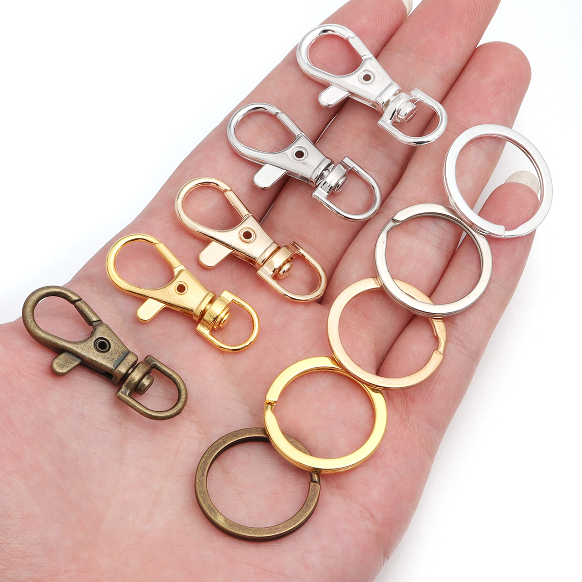10Sets Alloy Swivel Lobster Cl – Jewelry Making A Ring recenzja i cena